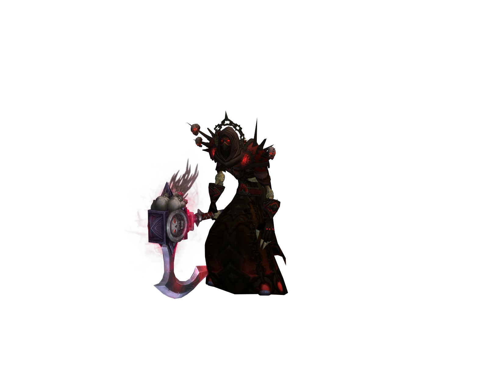Северусснегг 3D character render