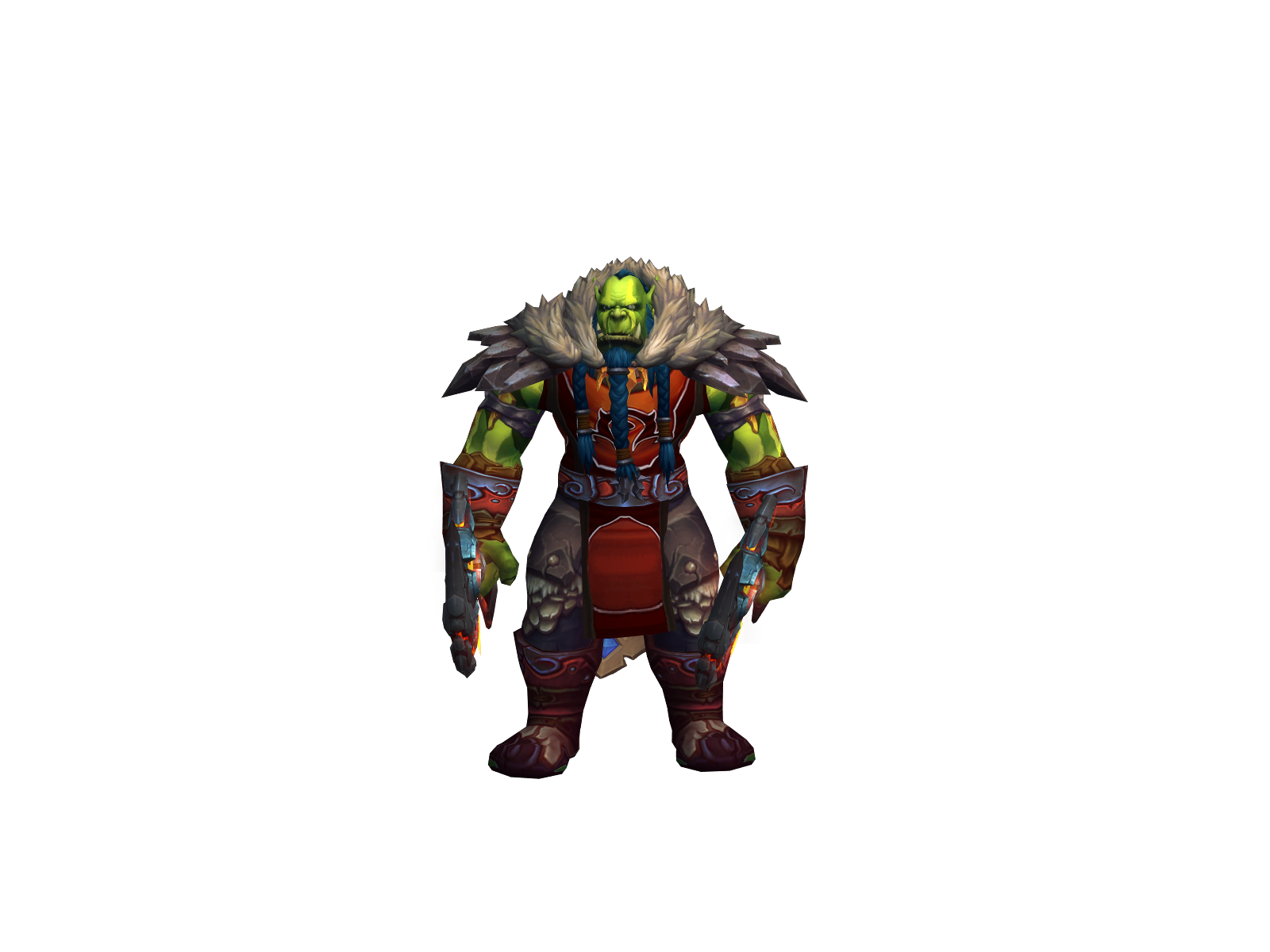 Тургэн 3D character render