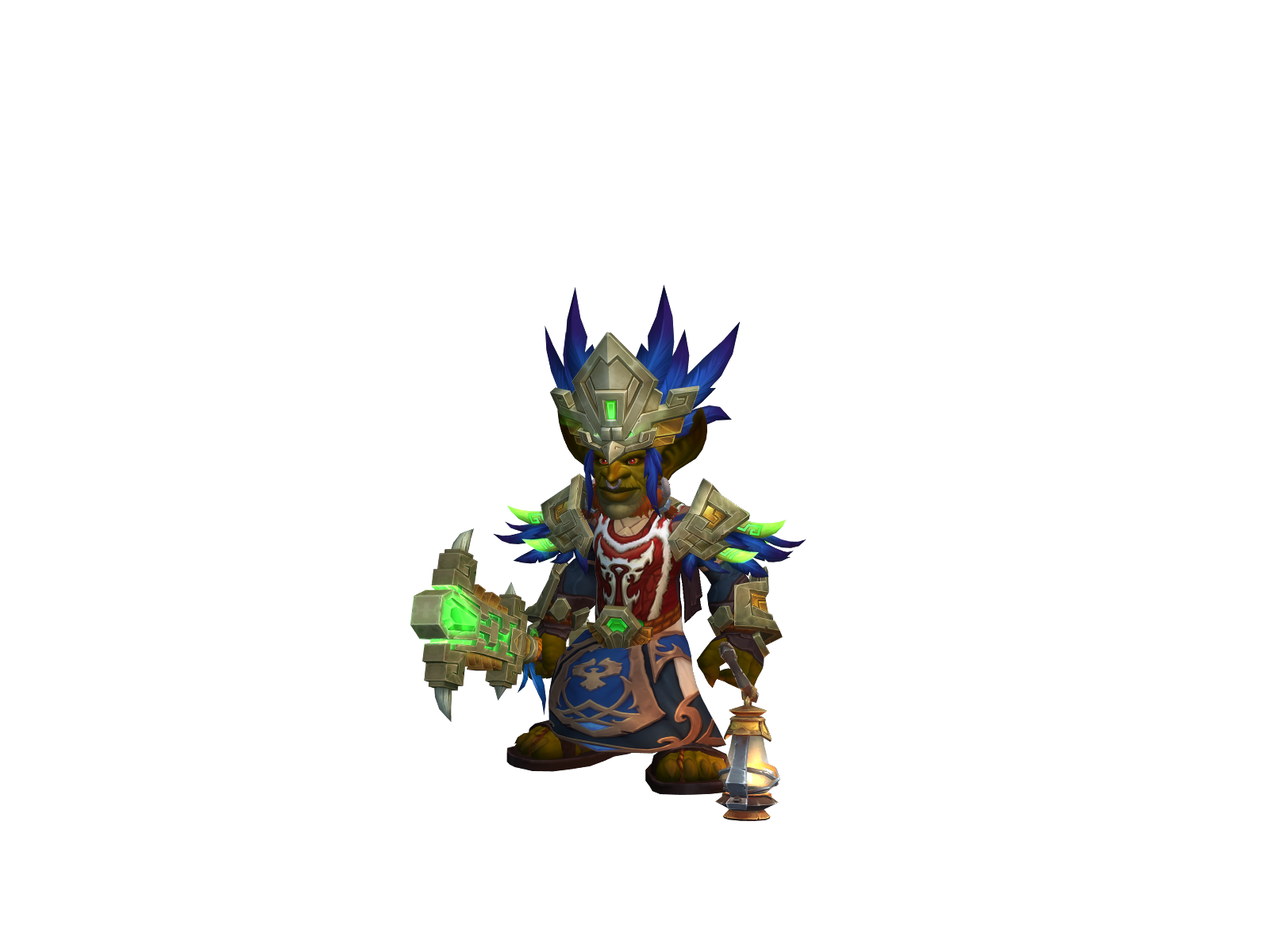 Гоблинжампук 3D character render