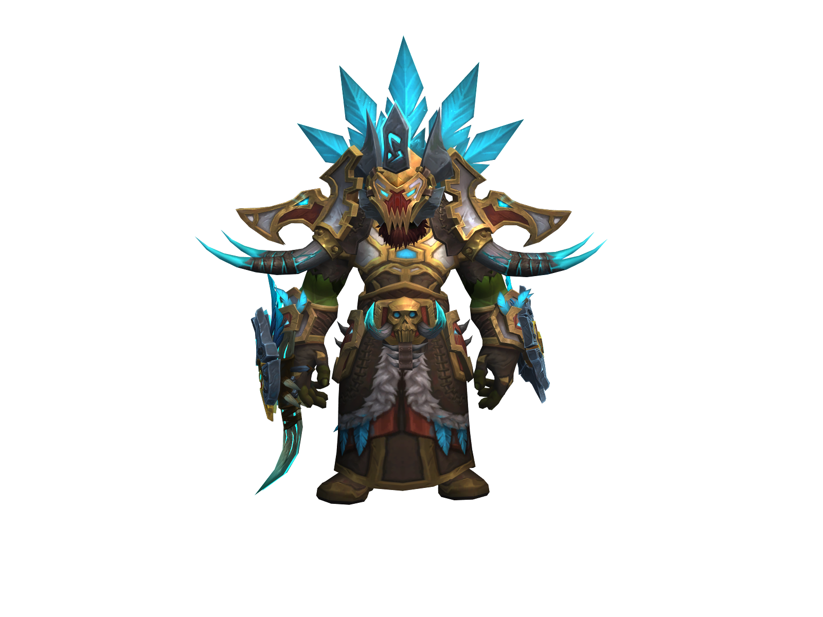 Кайбуцу 3D character render