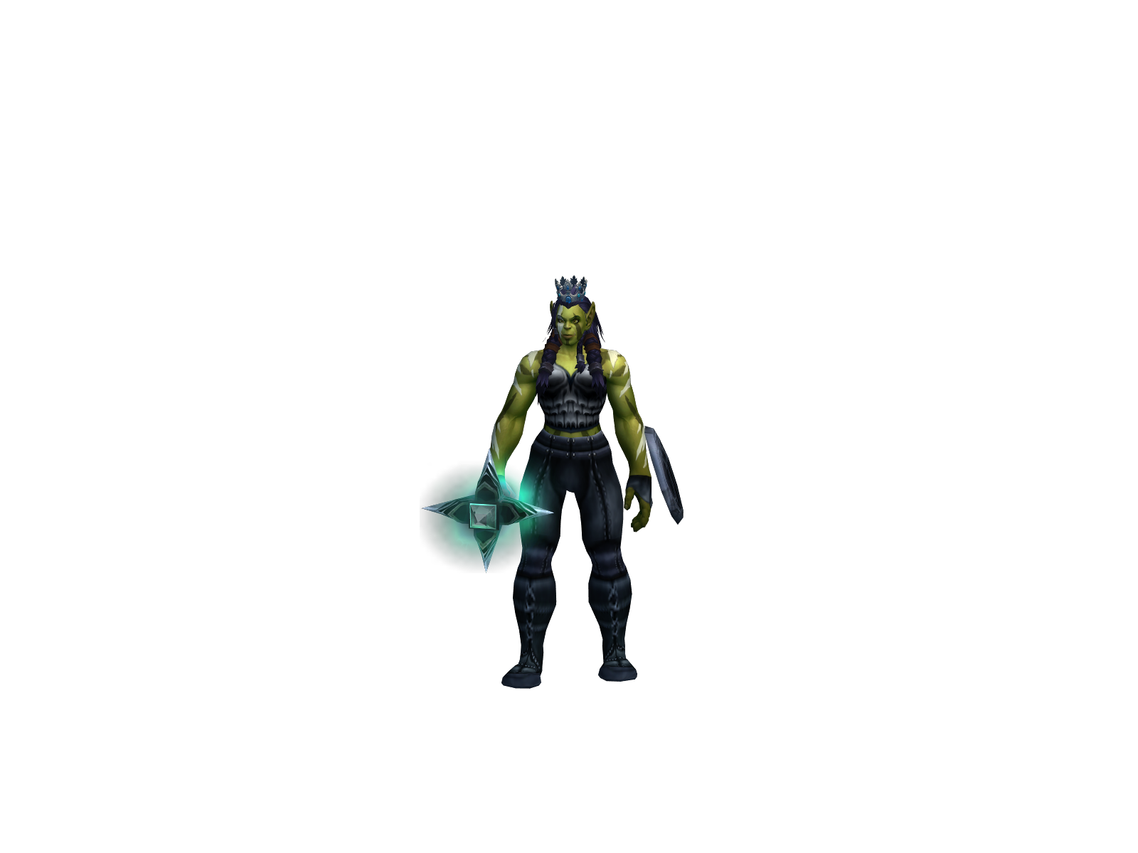 Умбаюмба 3D character render