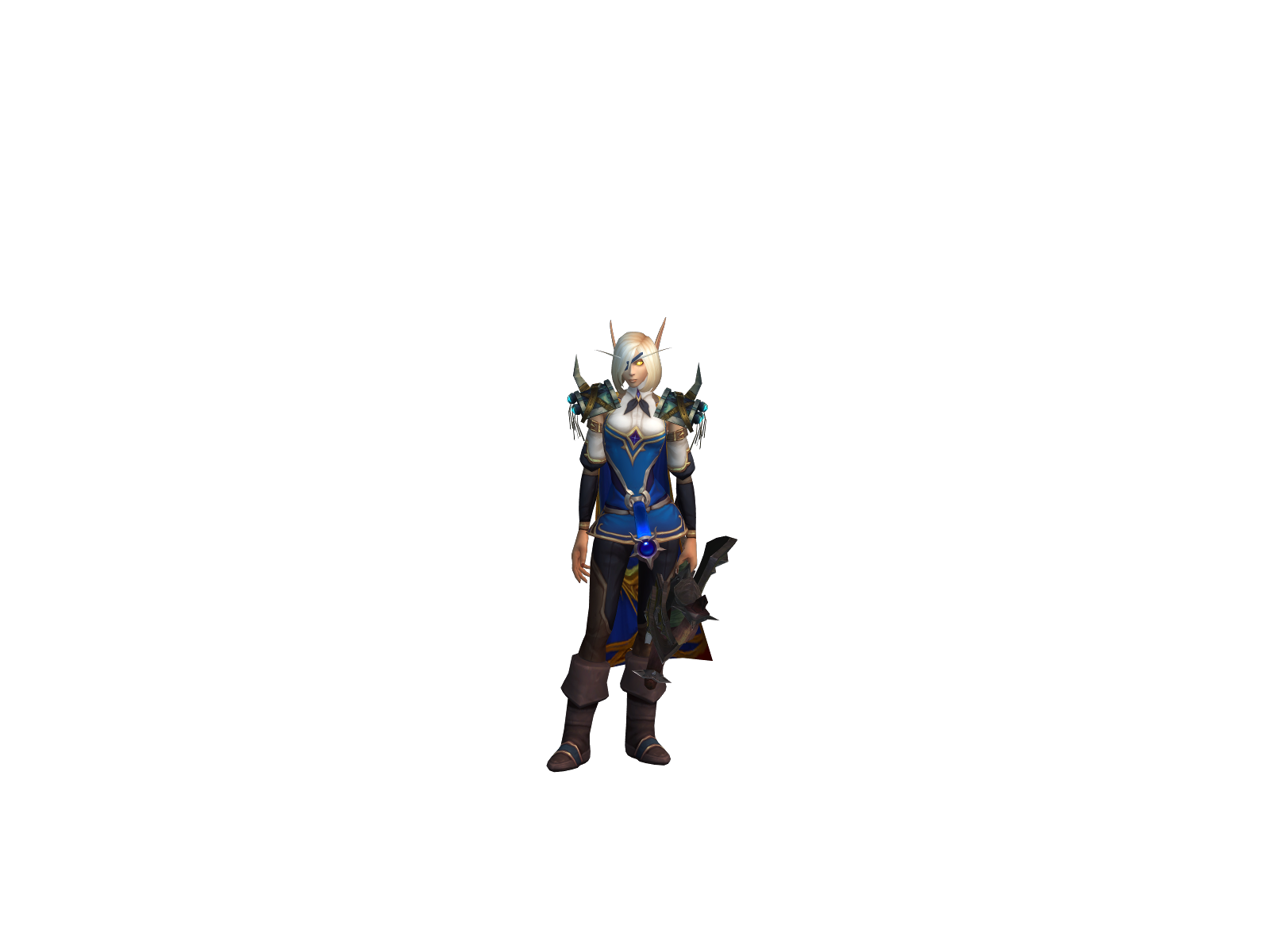 Скатертрапов 3D character render