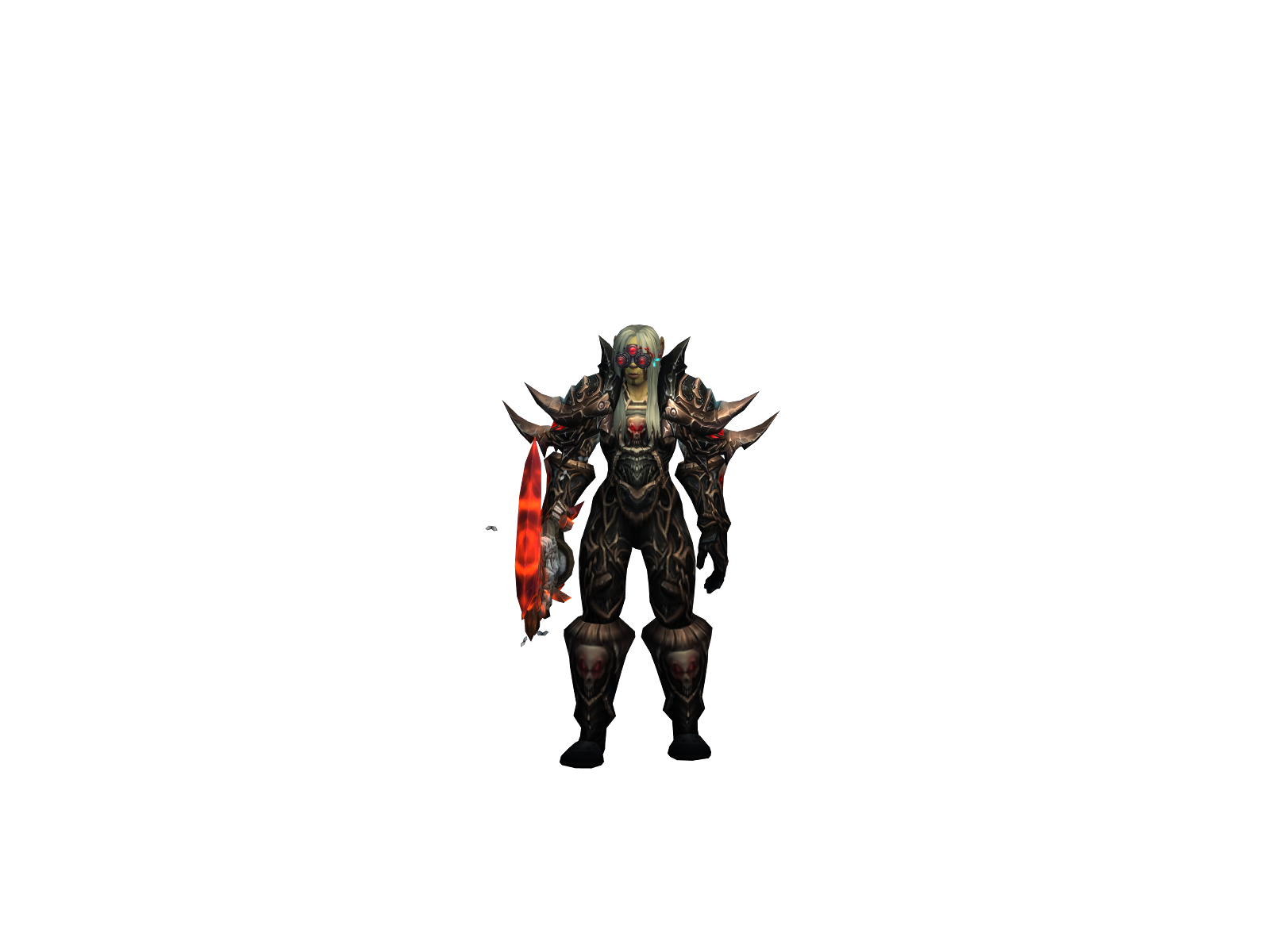 Дарксайбот 3D character render