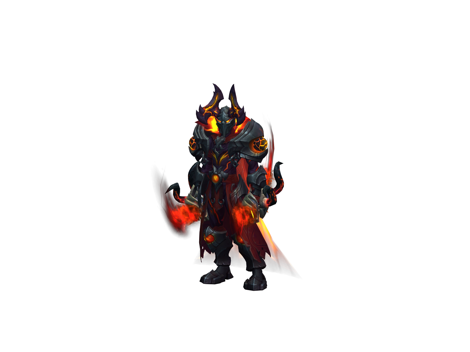 Сквернодан 3D character render