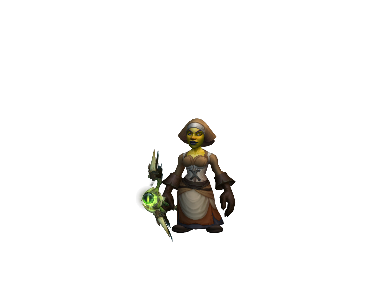 Местиса 3D character render