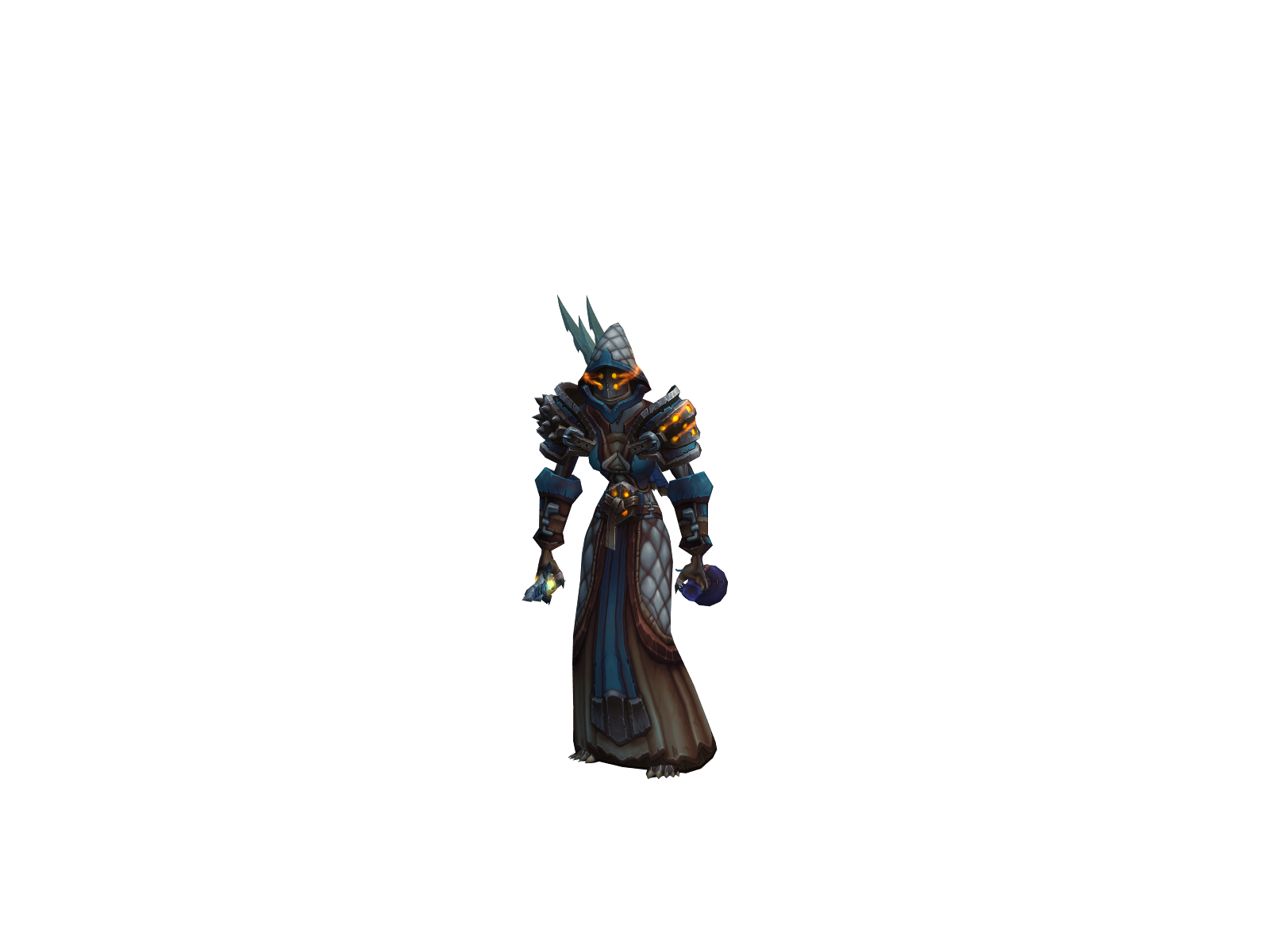 Минуара 3D character render