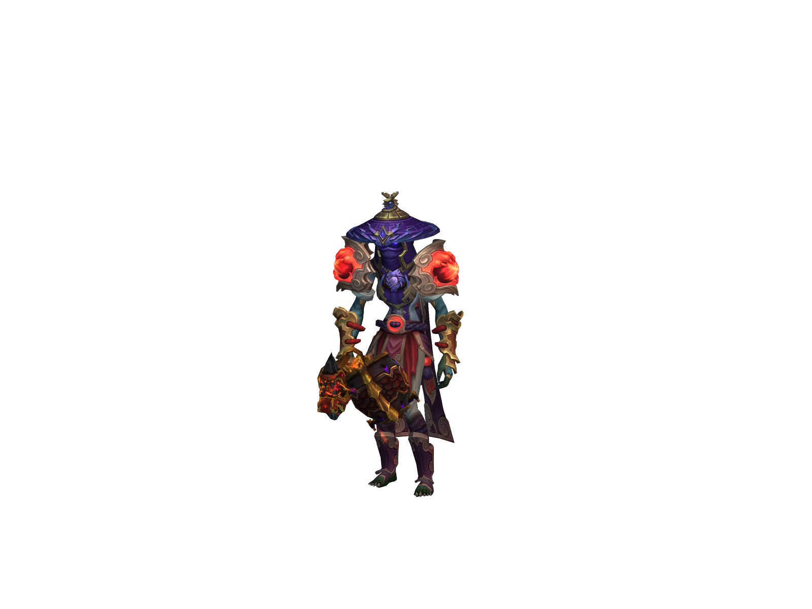 Пупилапа 3D character render