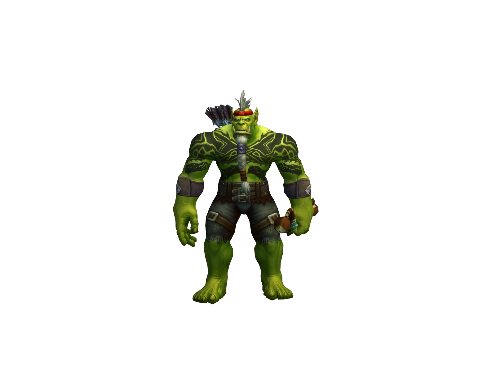 Стрелорк 3D character render