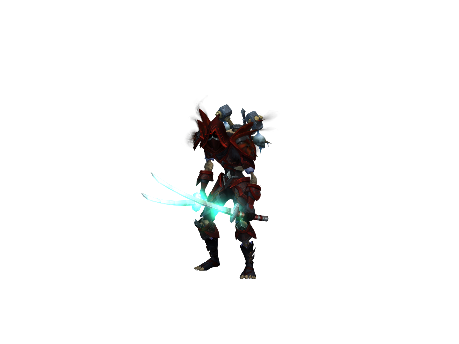 Эсканори 3D character render