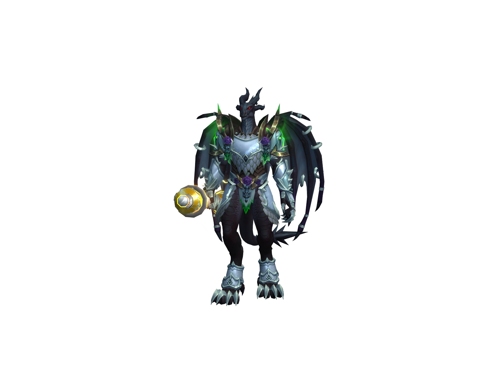 Баэлгар 3D character render