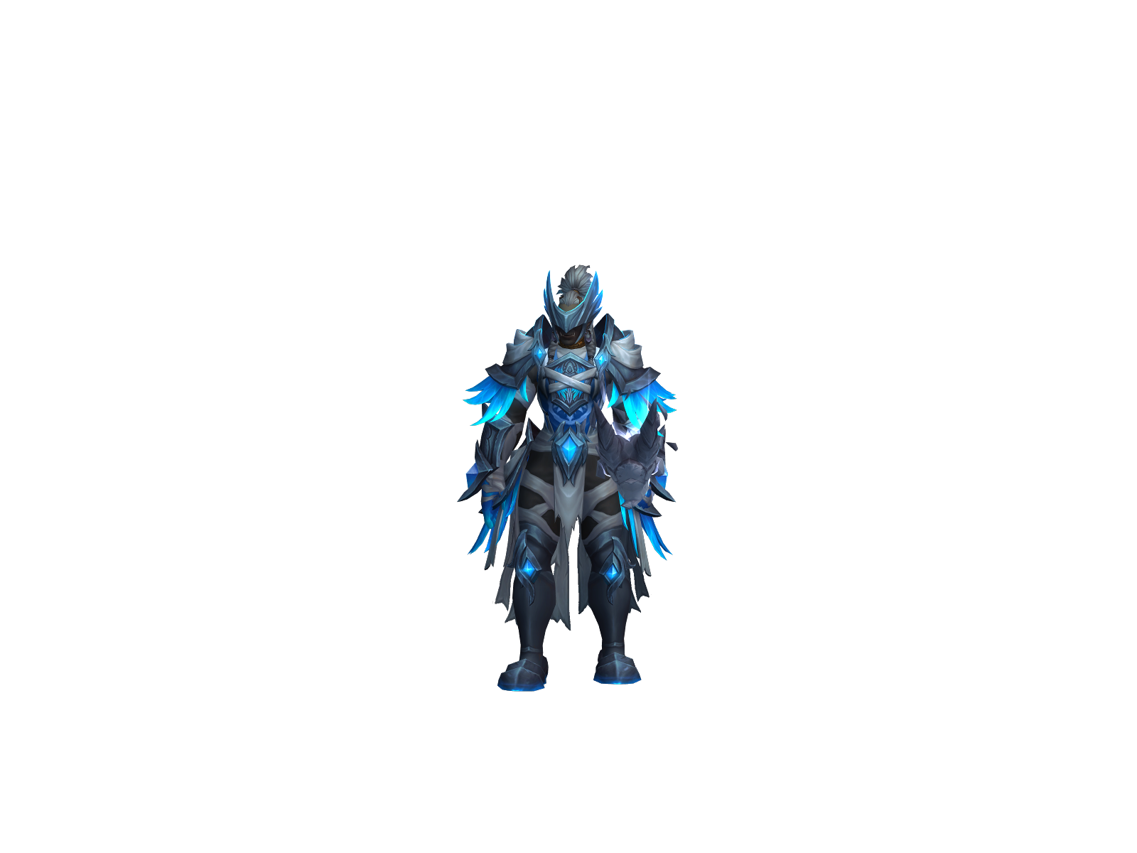 Хидэас 3D character render