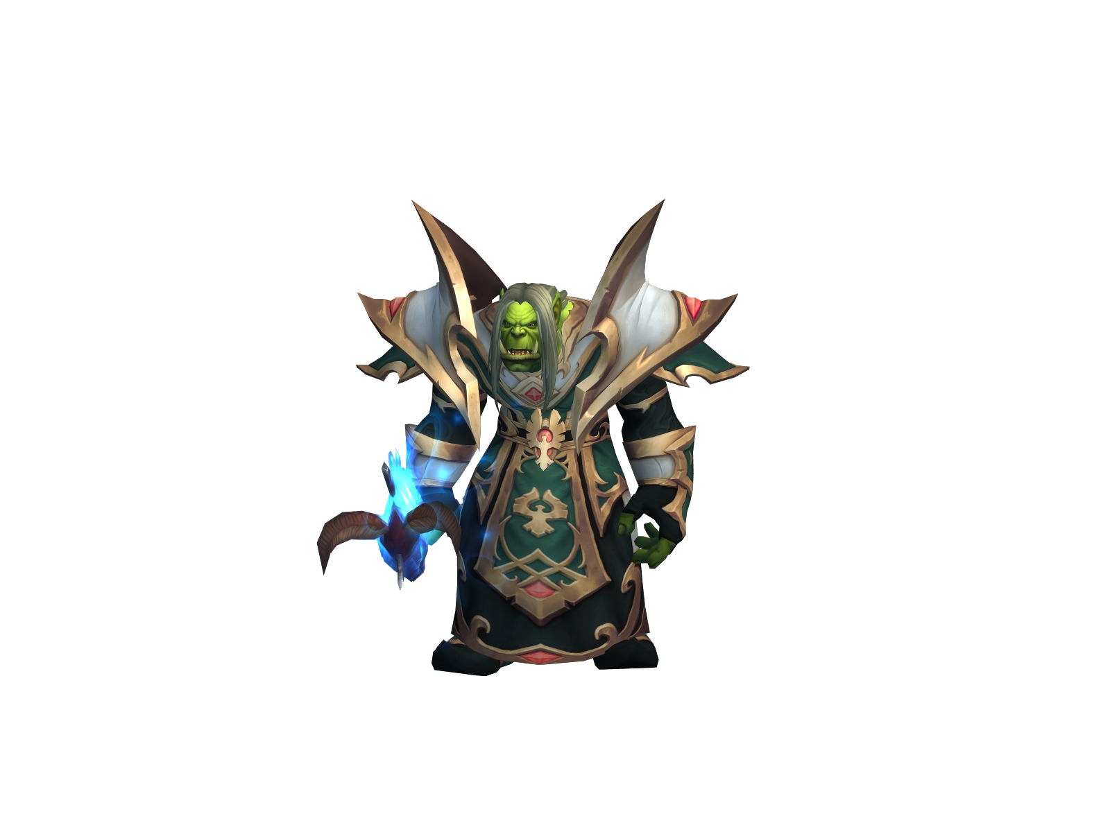 Угхаар 3D character render