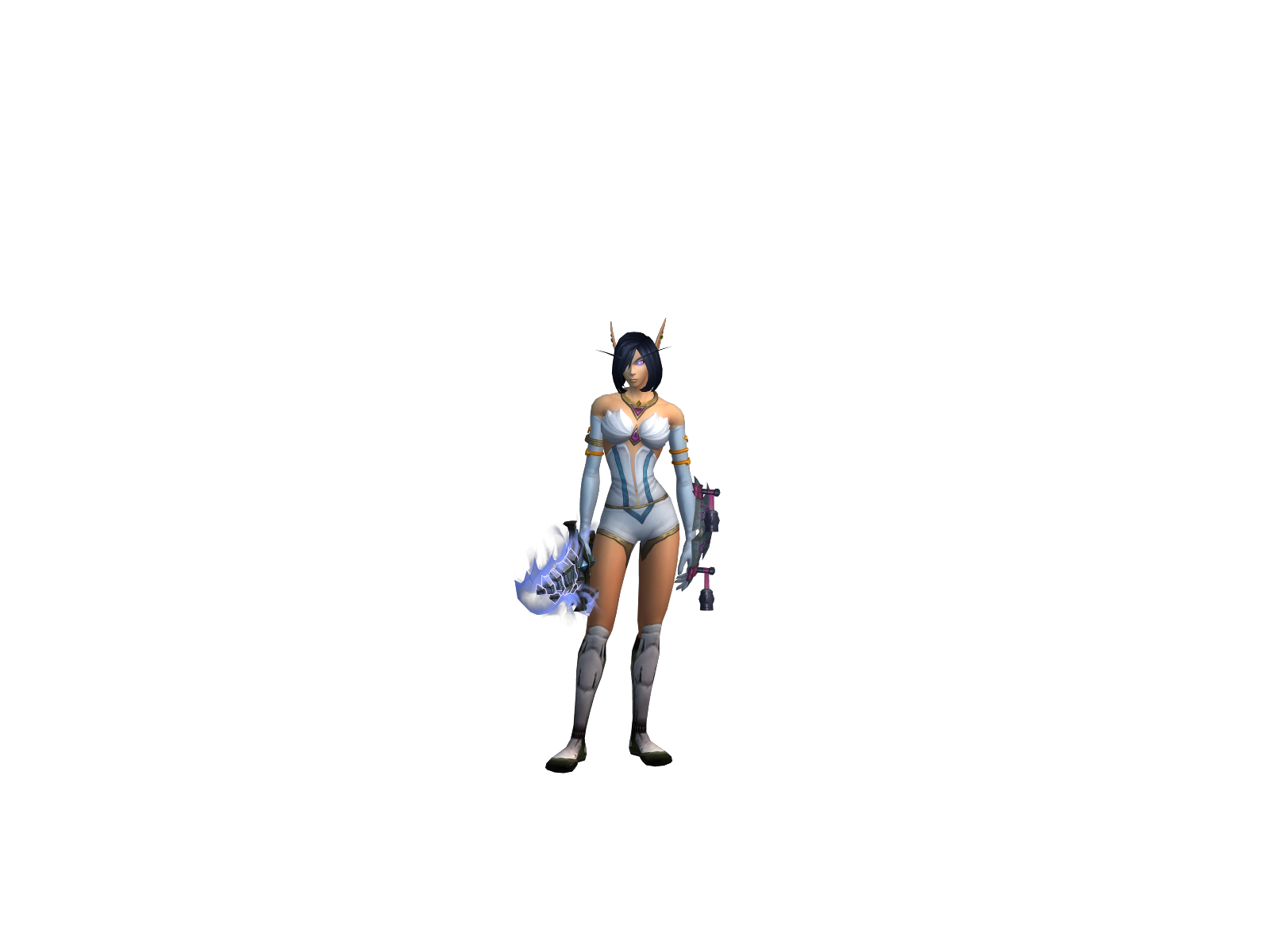 Касмелия 3D character render