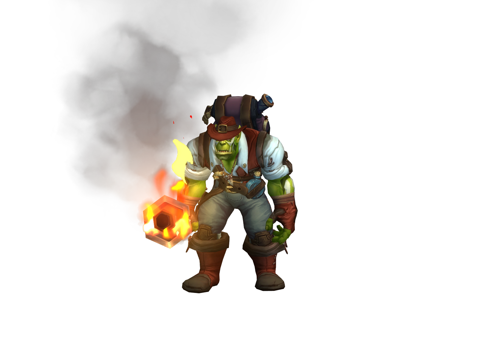 Жужащий 3D character render