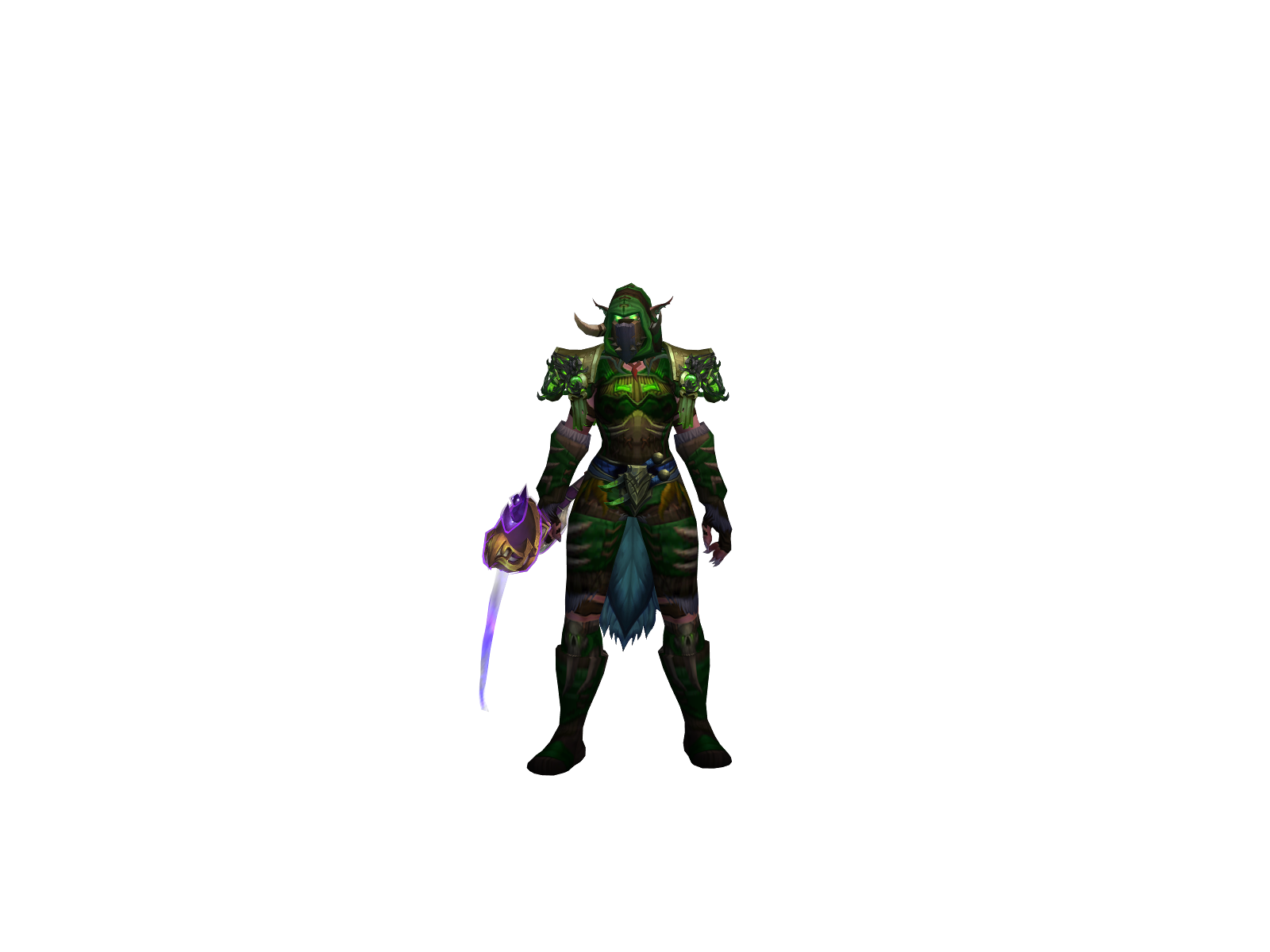 Ньянваран 3D character render