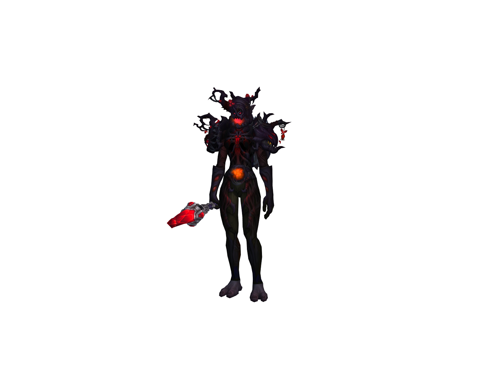 Десилс 3D character render