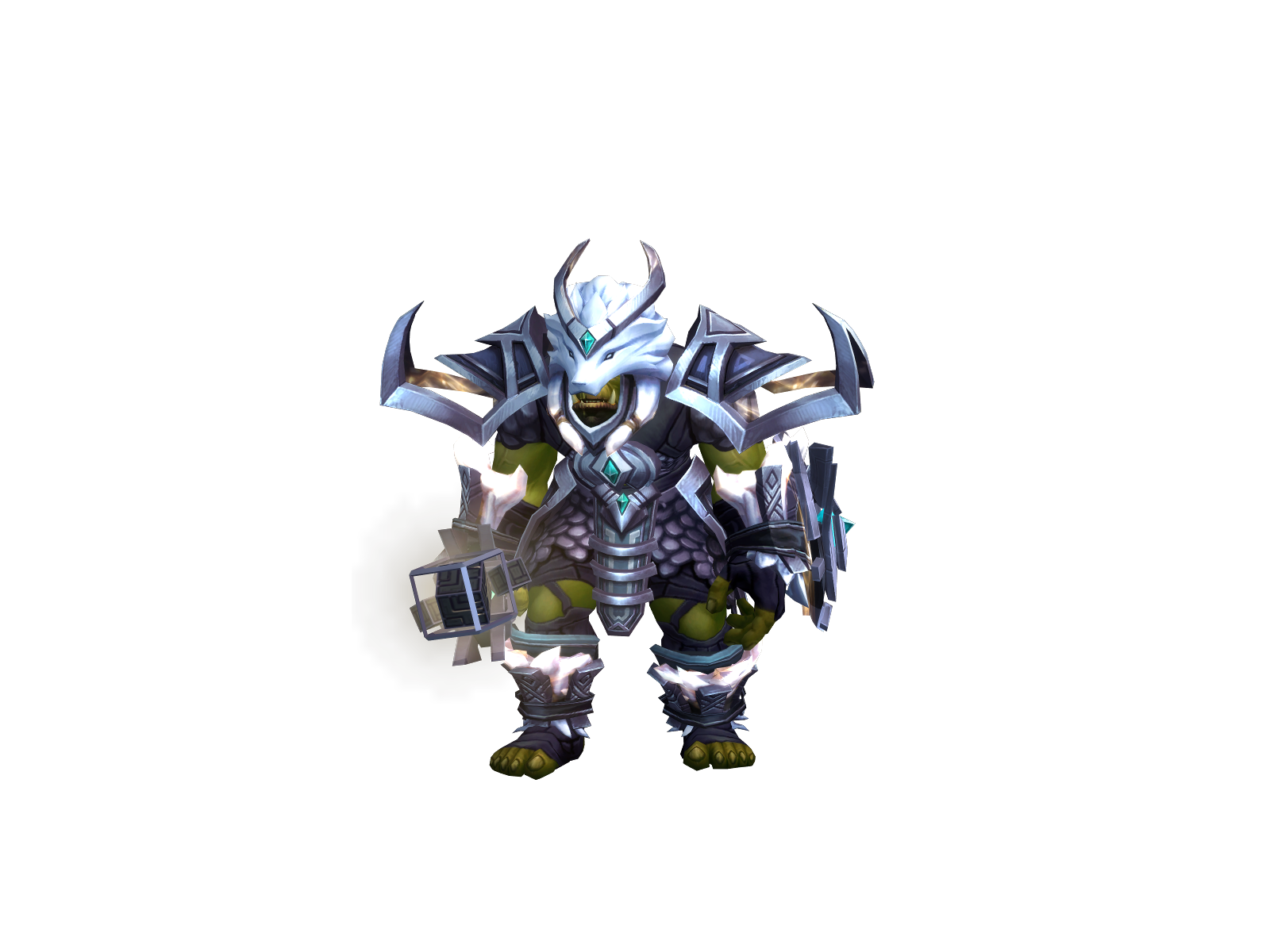 Юстарриус 3D character render