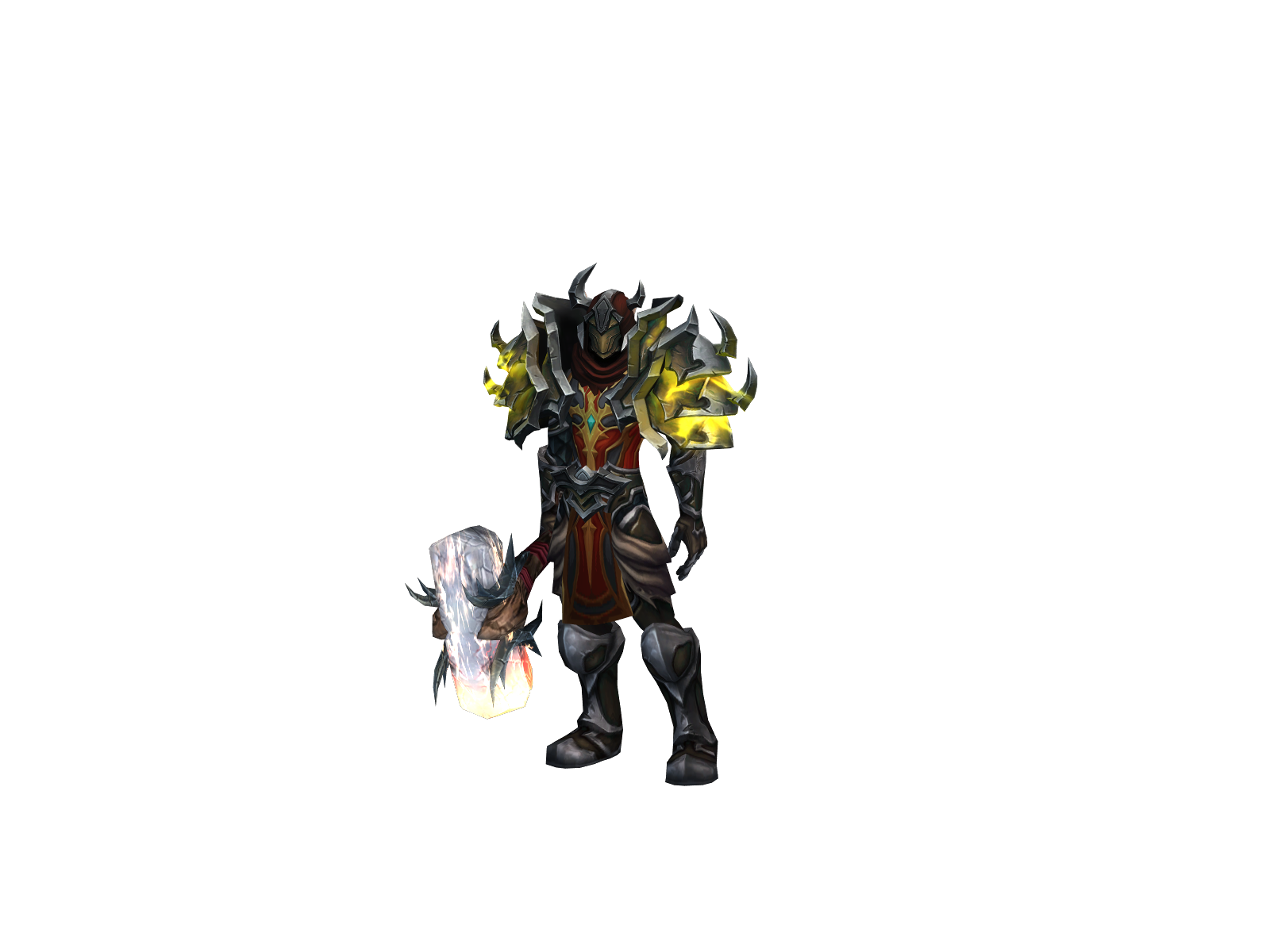 Асшура 3D character render