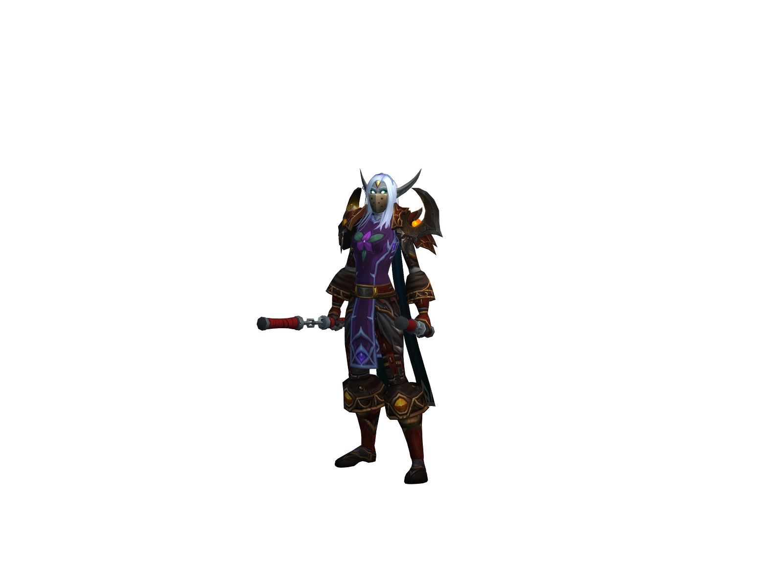 Щеколда 3D character render
