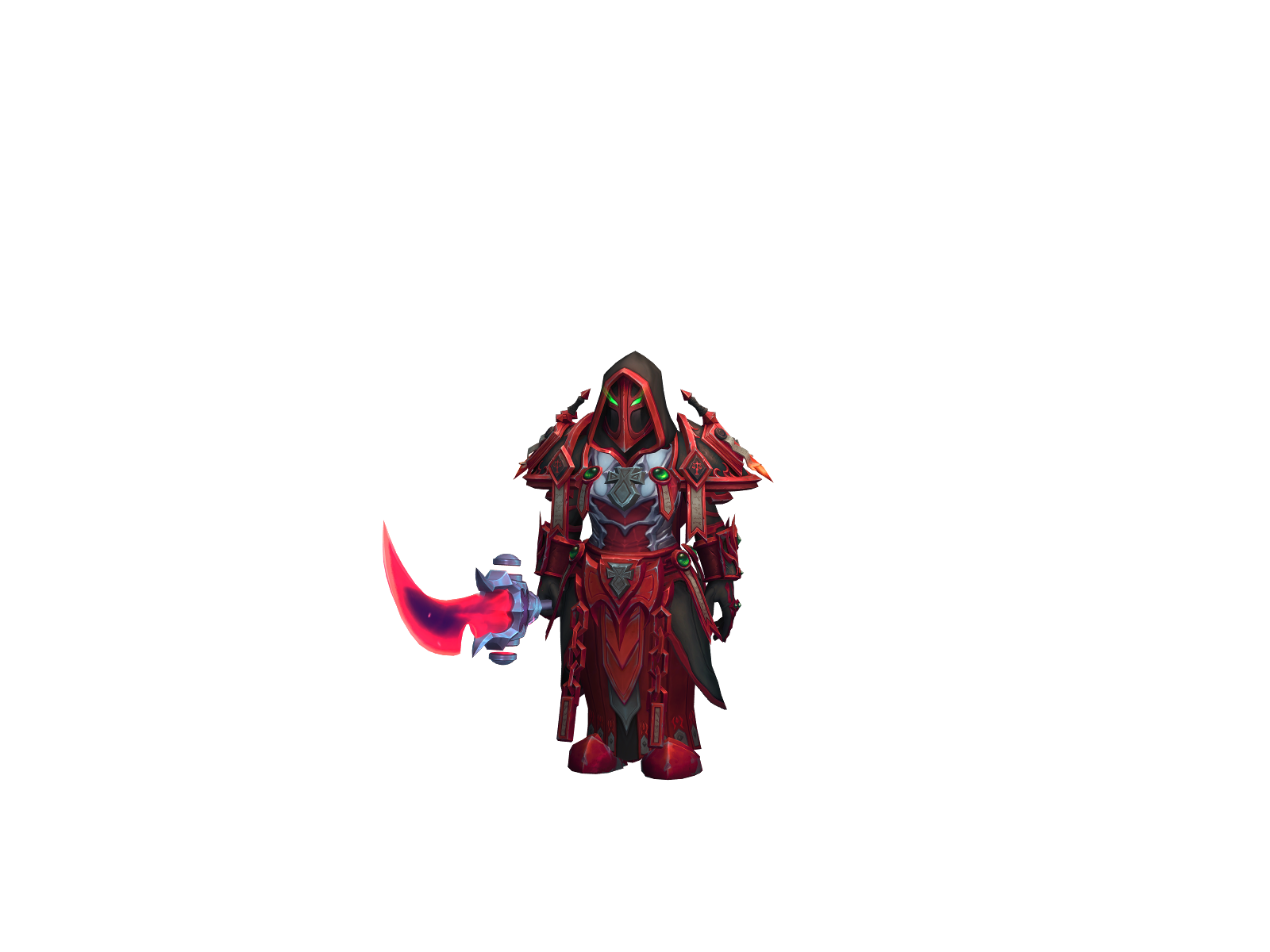 Найтпал 3D character render