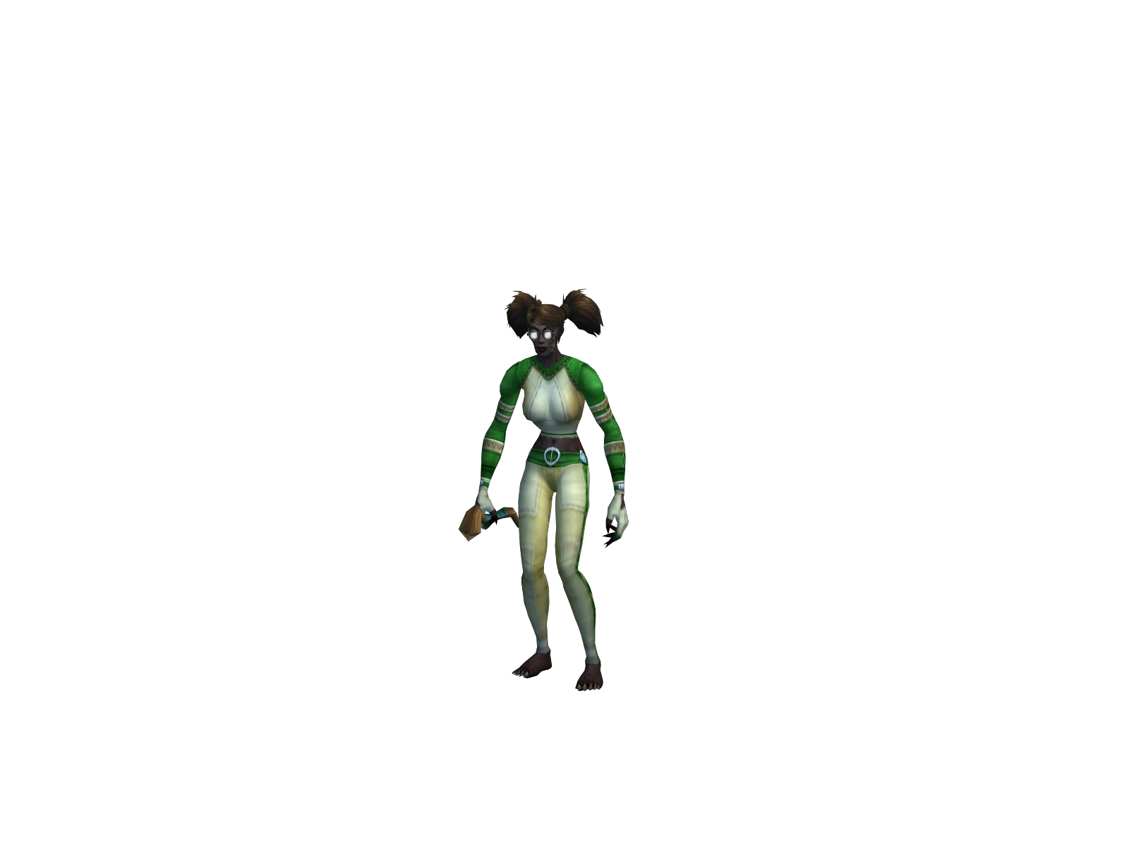Мёртвыедуши 3D character render