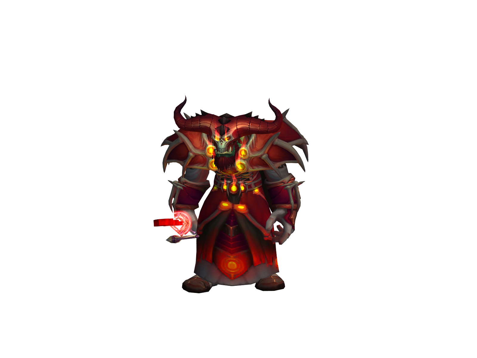 Гуллдрак 3D character render