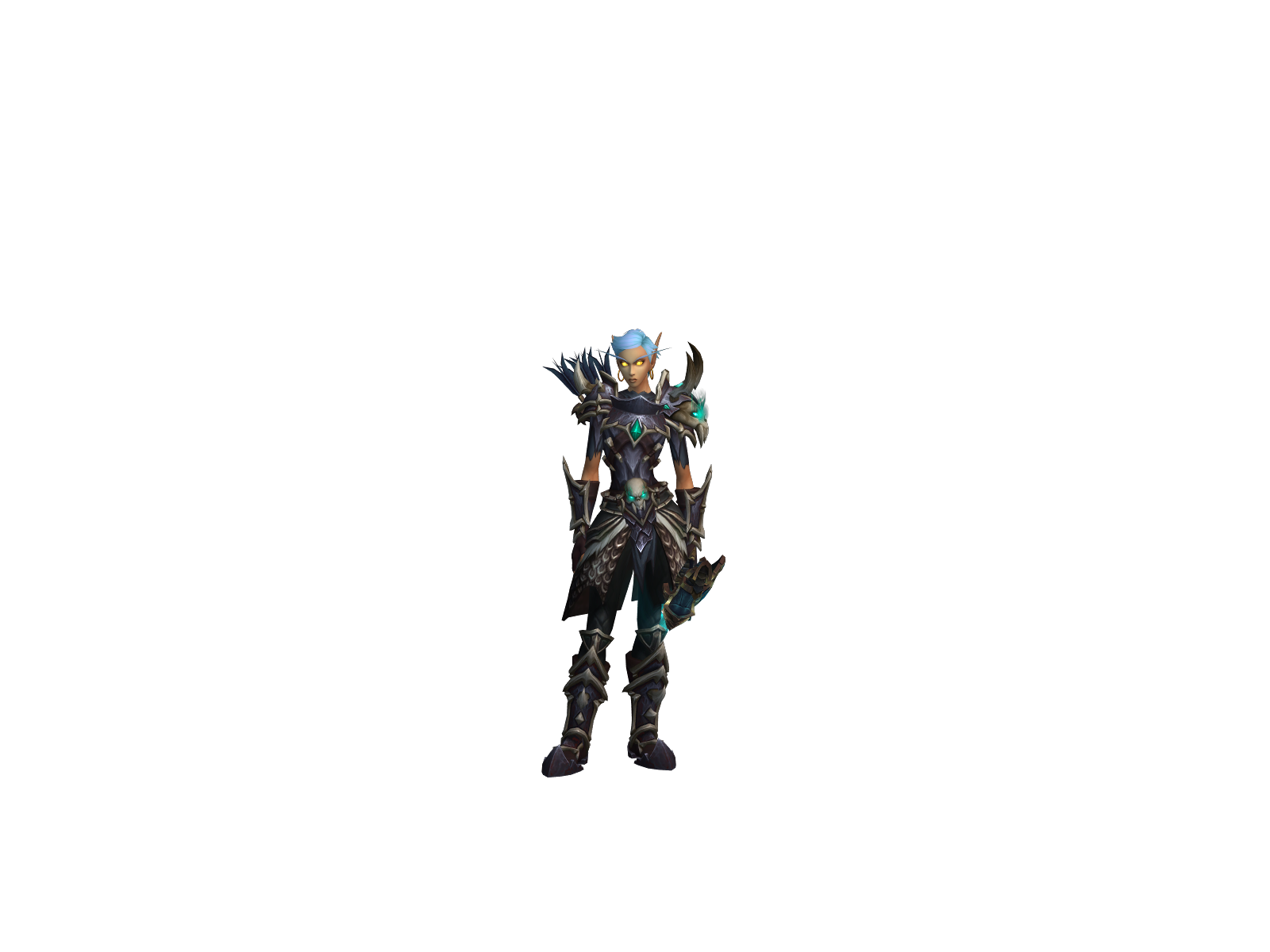 Изуами 3D character render