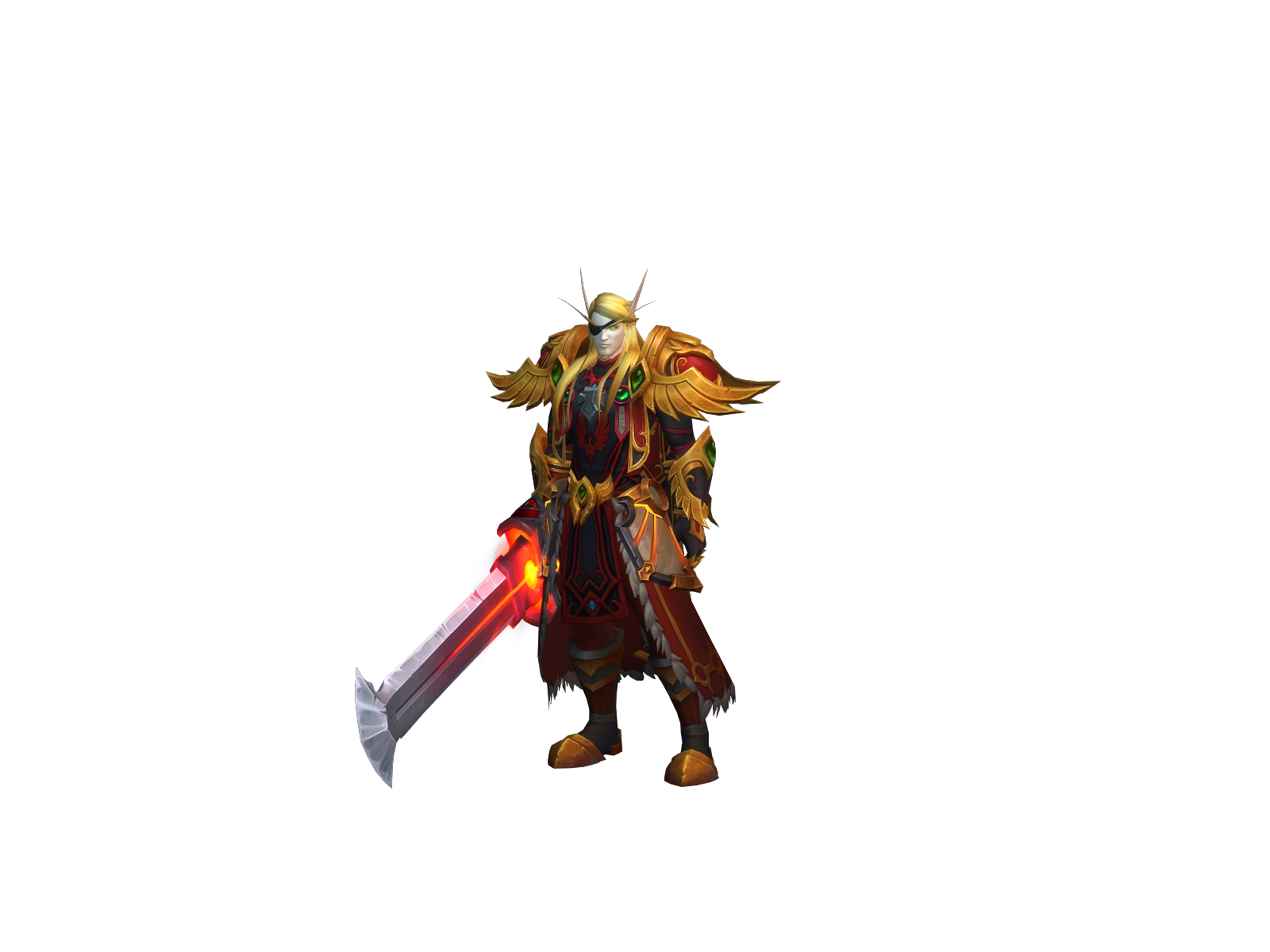 Санстрайдерр 3D character render