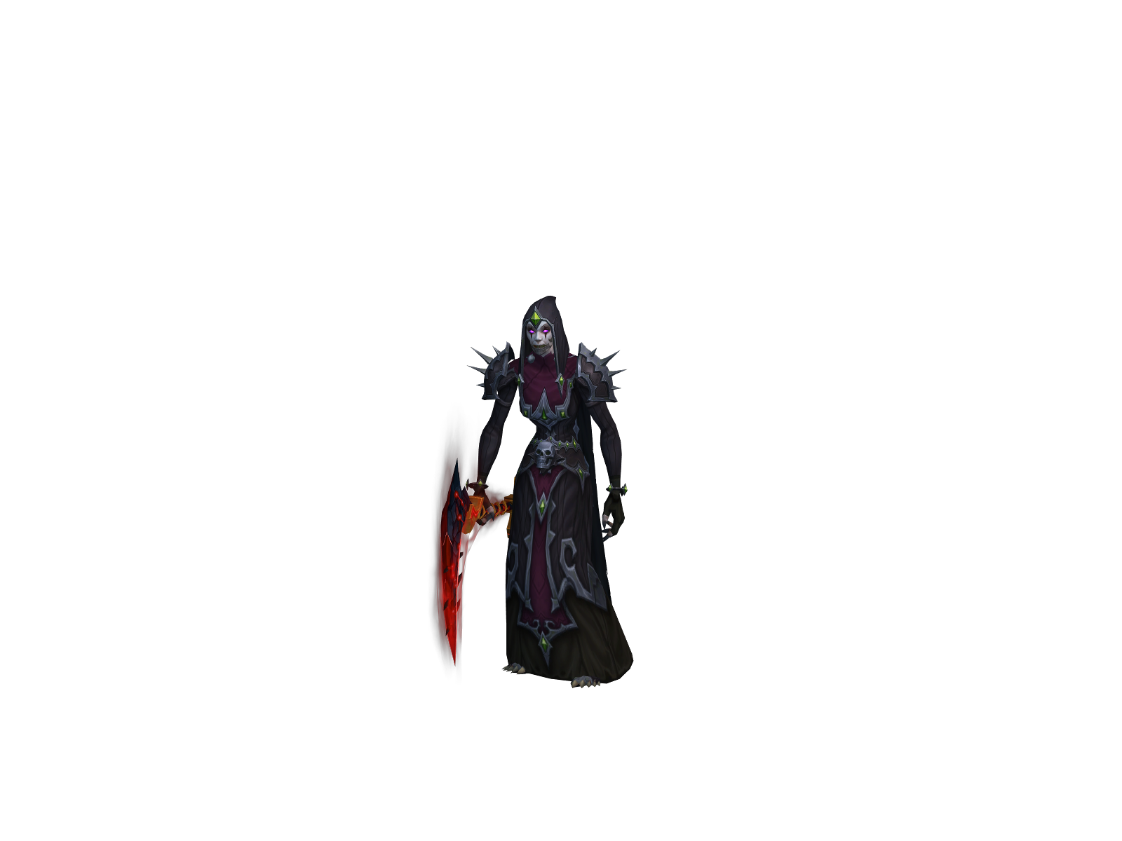 Якшини 3D character render