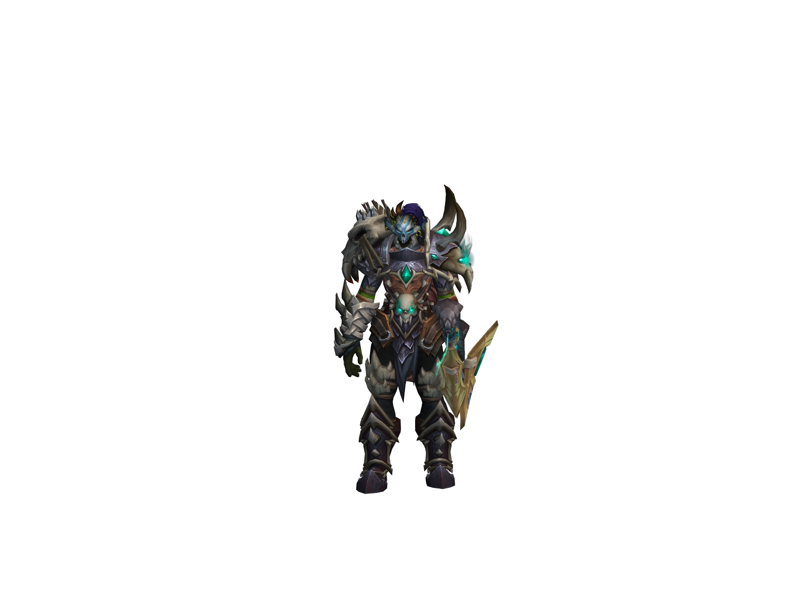 Нюл 3D character render