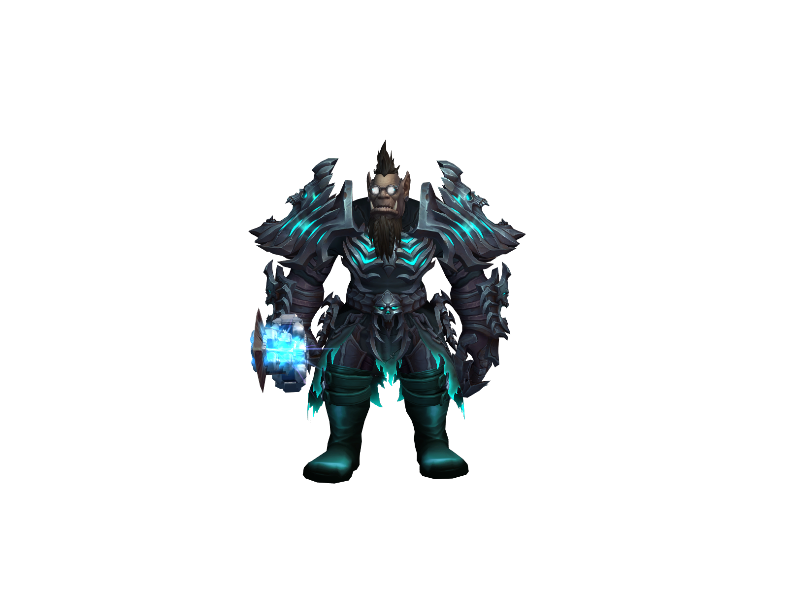 Сальерио 3D character render