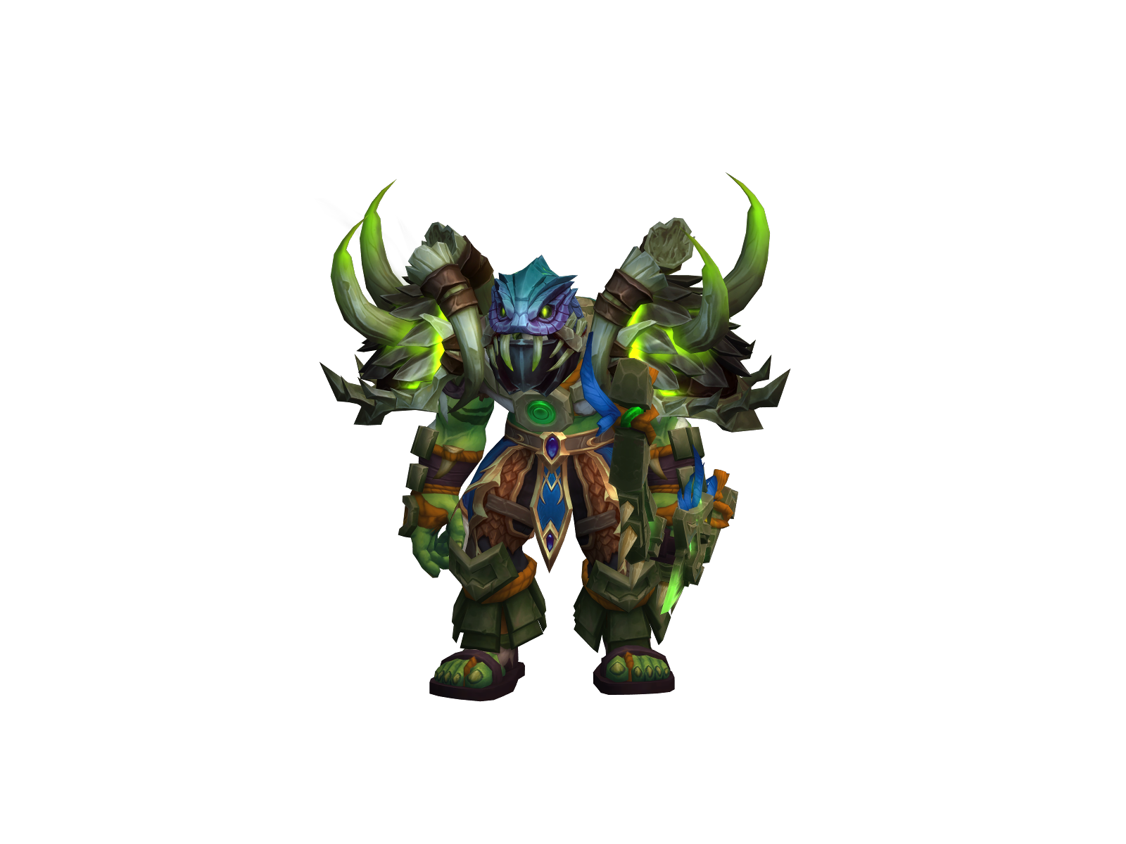 Воднихтрусах 3D character render