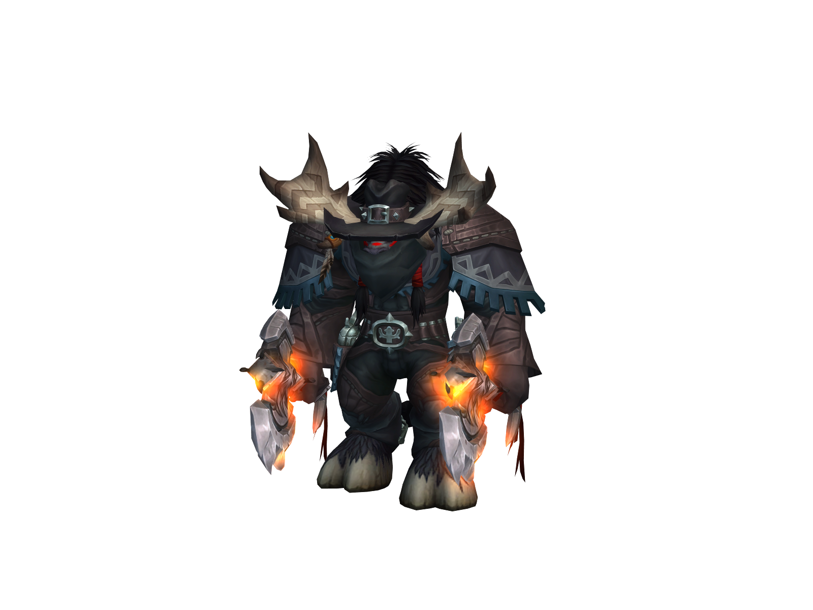 Виндфъюри 3D character render
