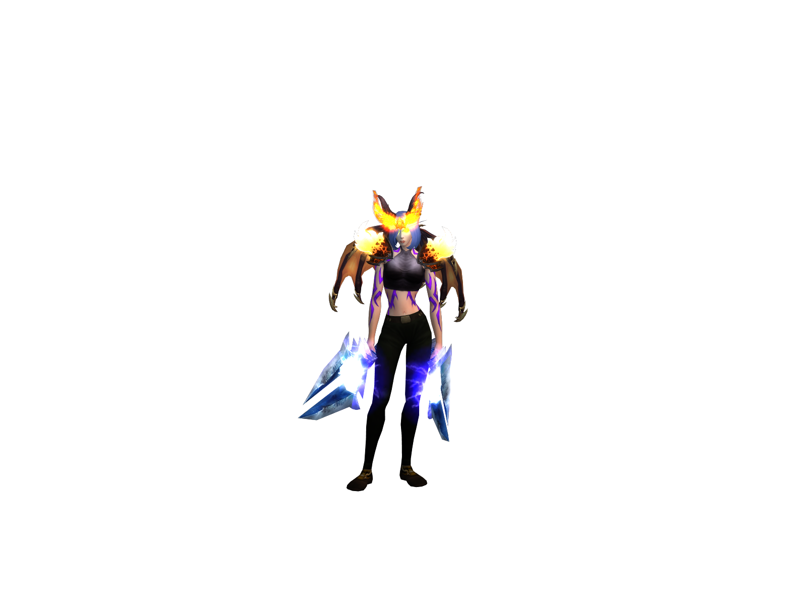 Йорванс 3D character render