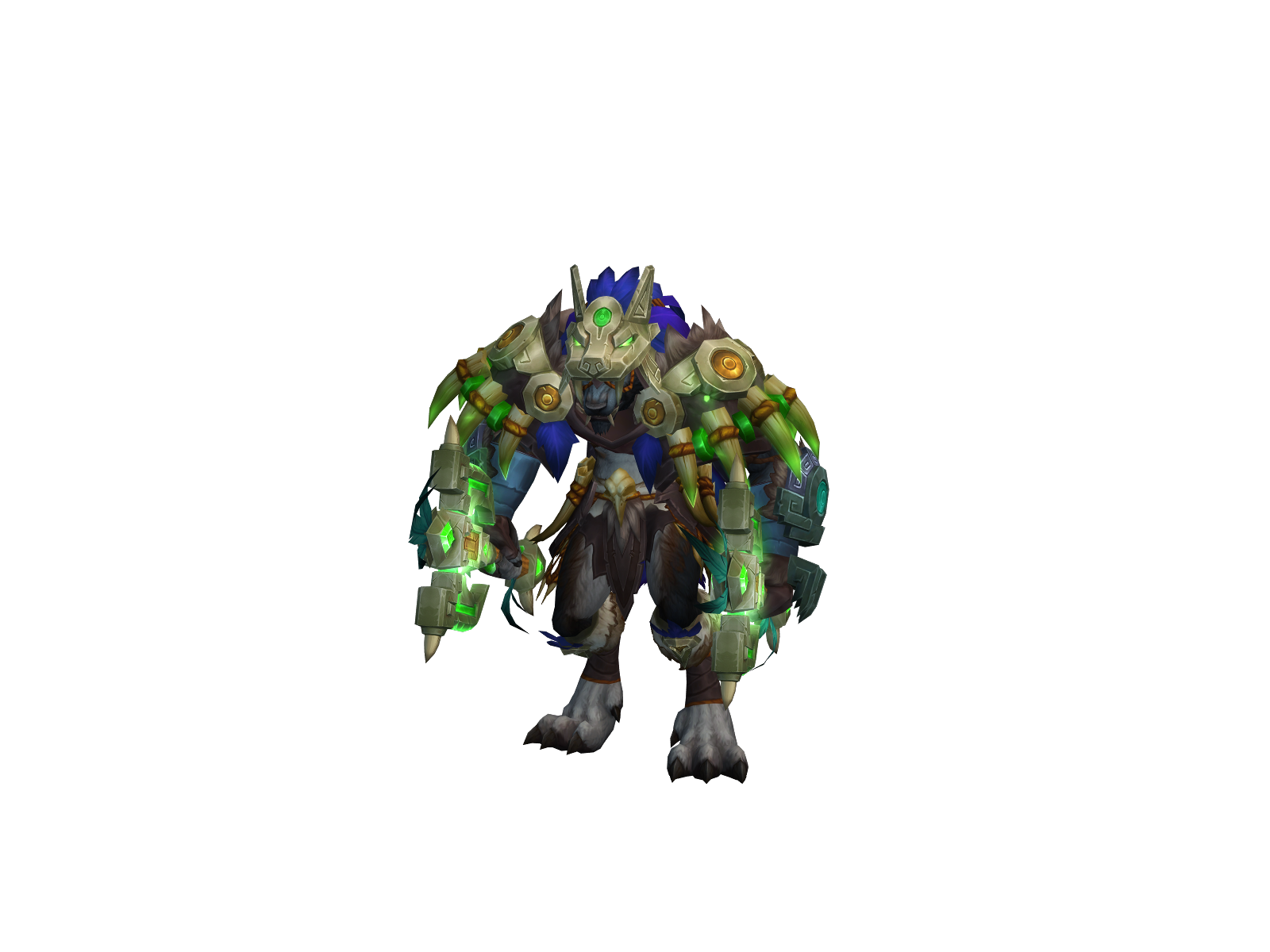 Ворющ 3D character render
