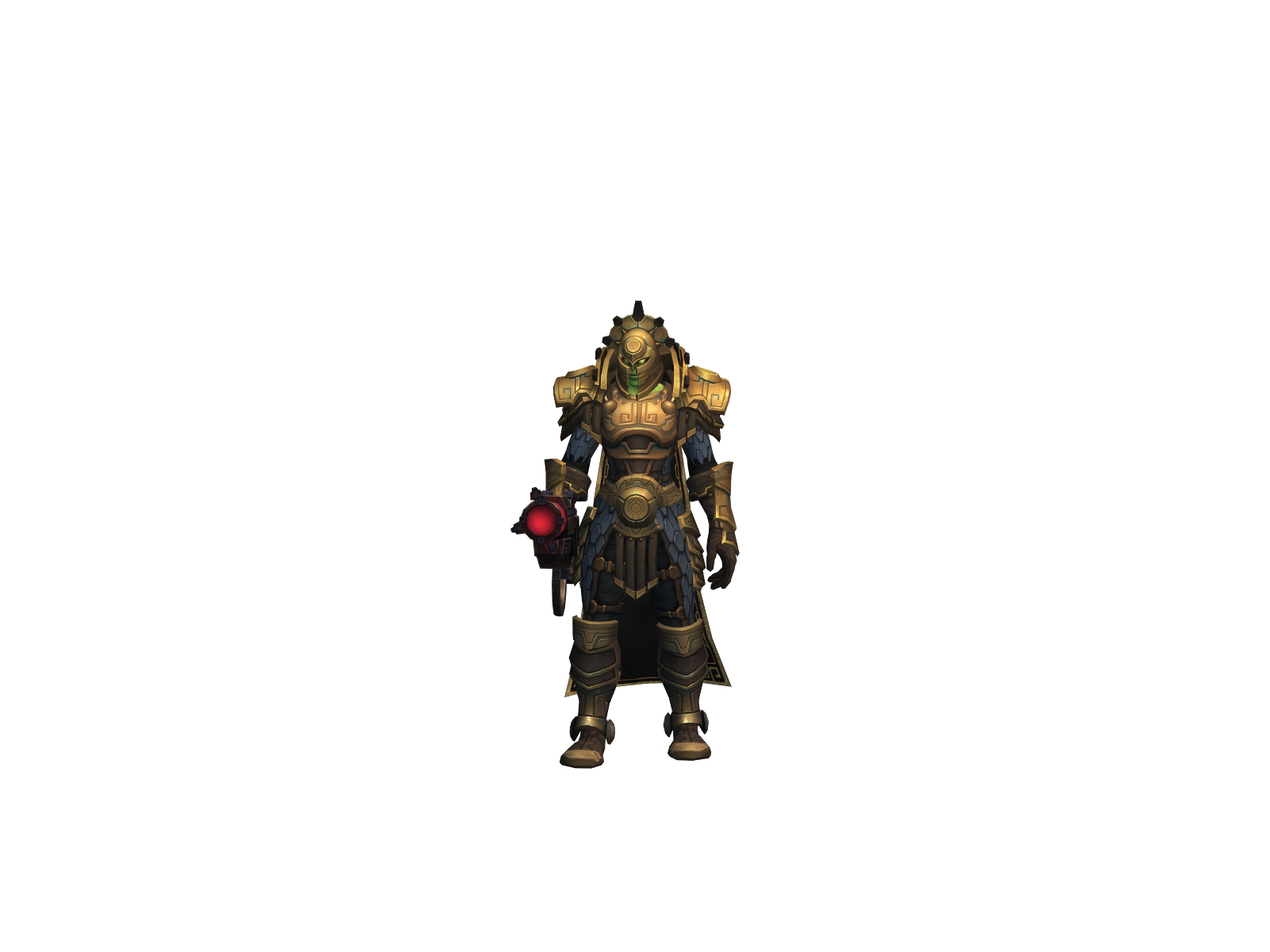Олтира 3D character render