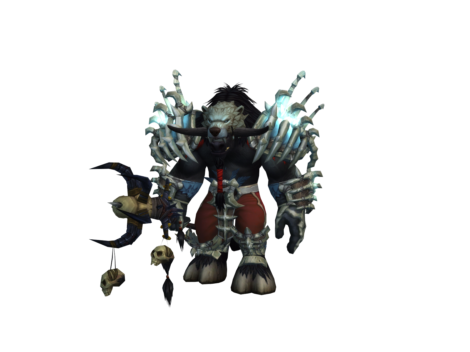 Маняка 3D character render
