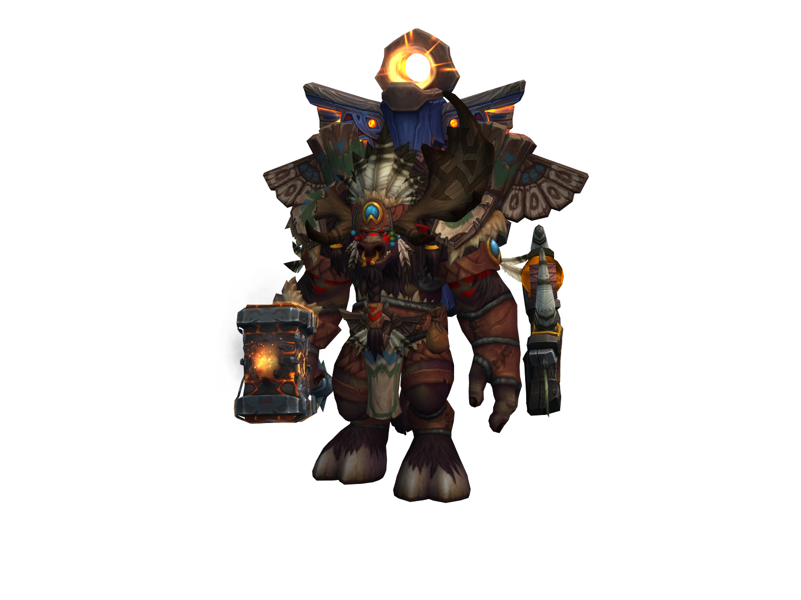Шамахот 3D character render