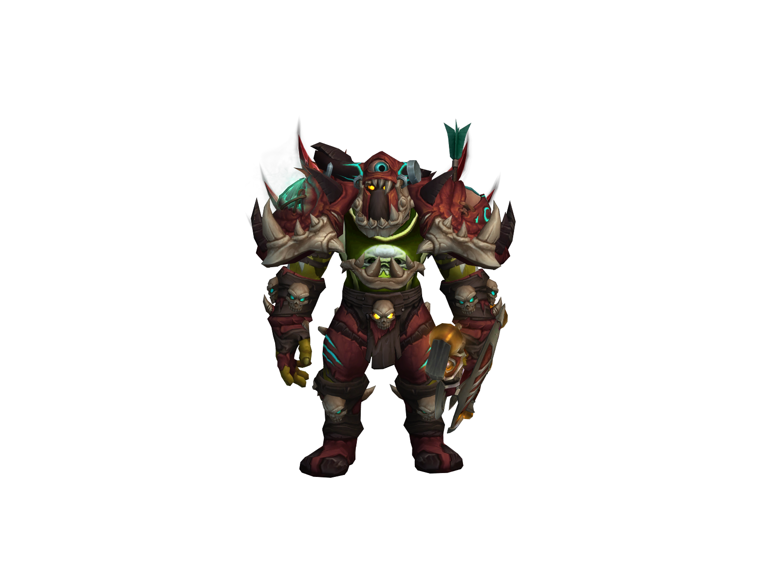 Мирэнас 3D character render