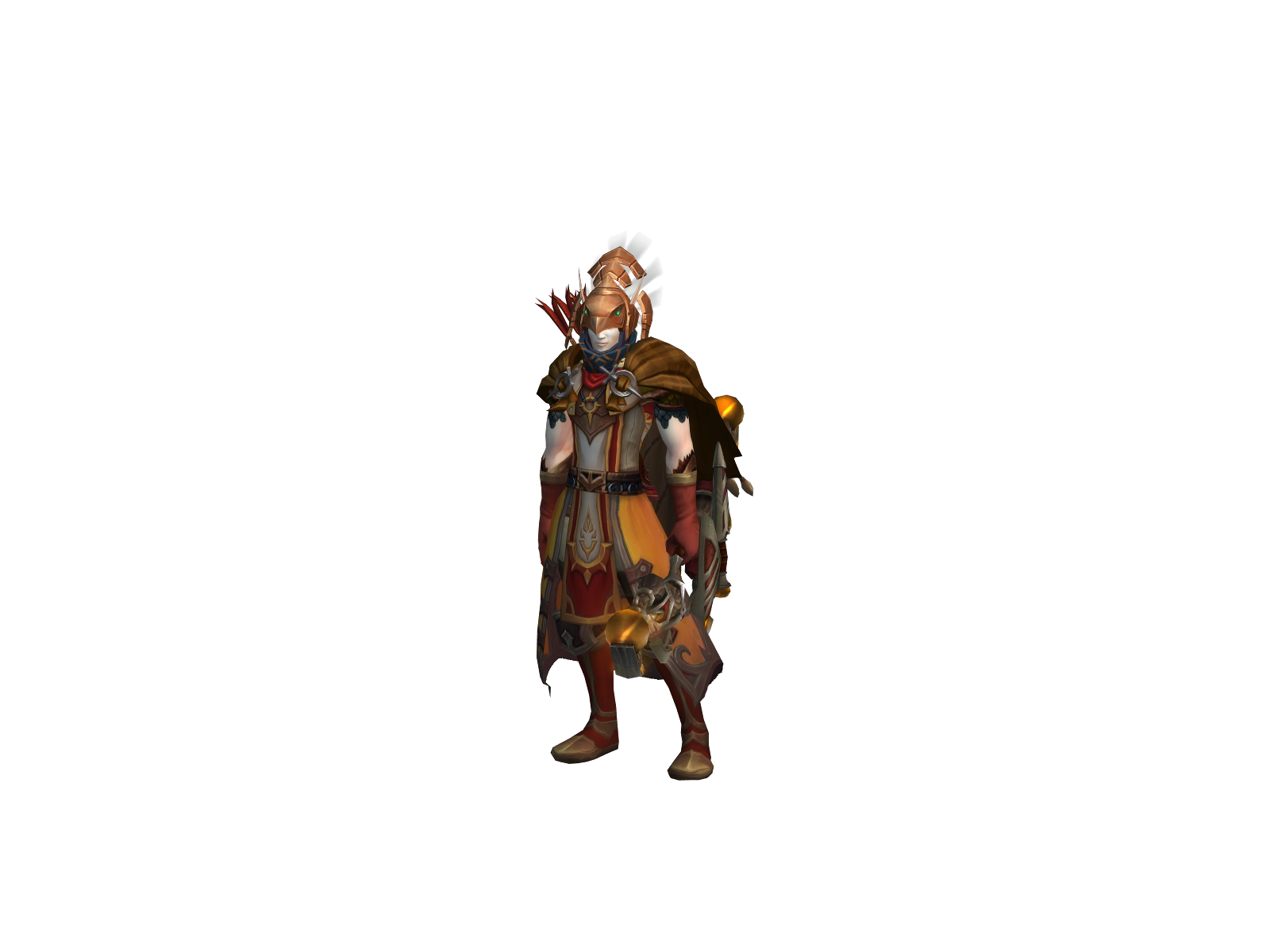 Этгас 3D character render
