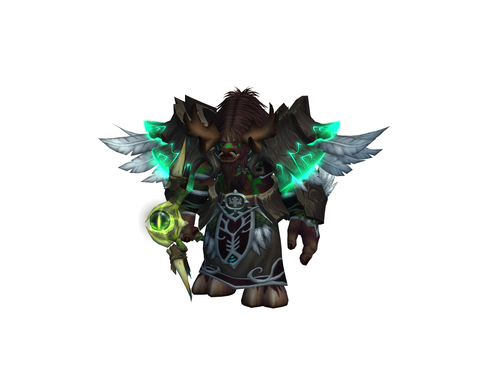 Шпинатазз 3D character render