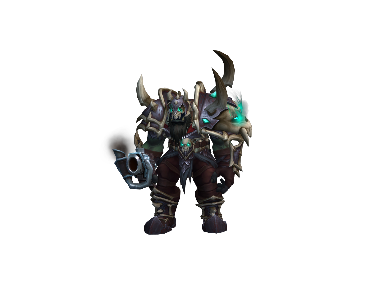 Фарадор 3D character render