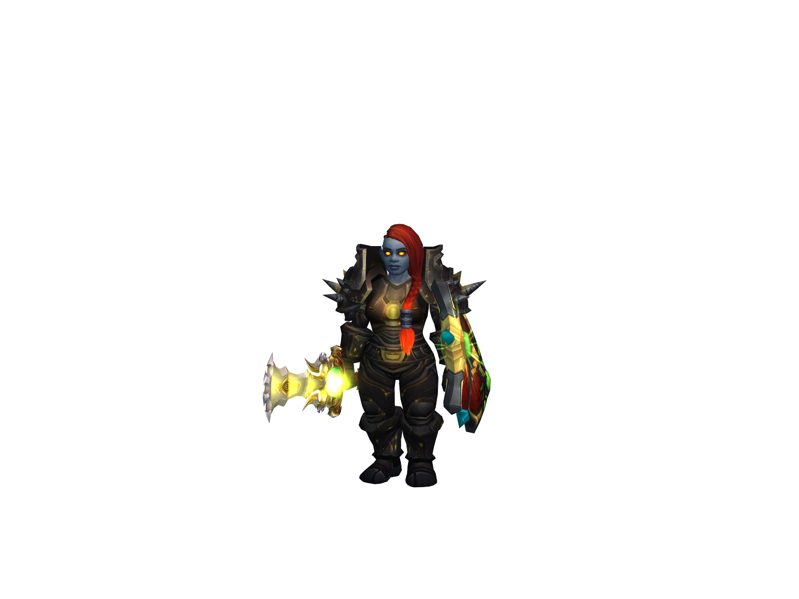 мойлен 3D character render