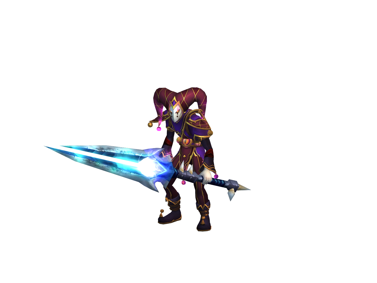 Клэин 3D character render