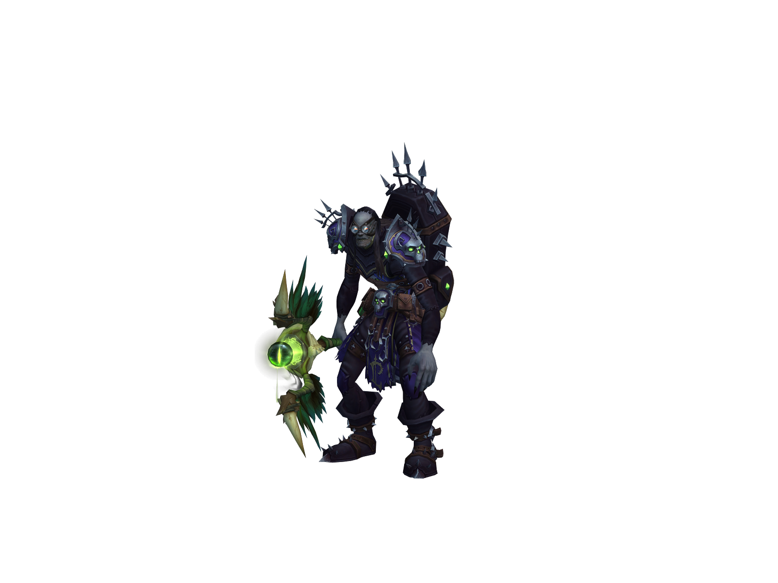 Деадинсаед 3D character render