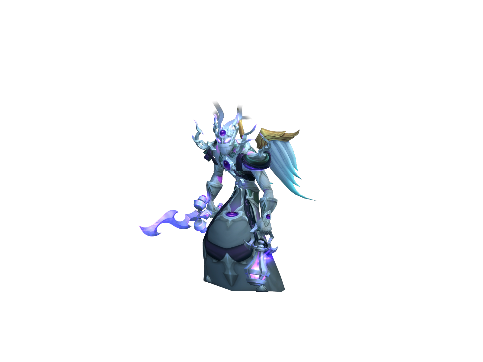 Нежитьмаг 3D character render