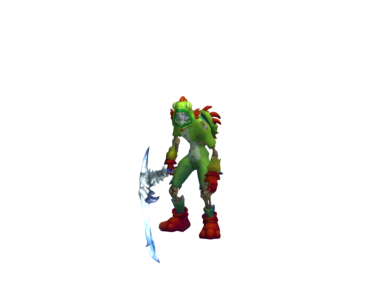 Йъд 3D character render