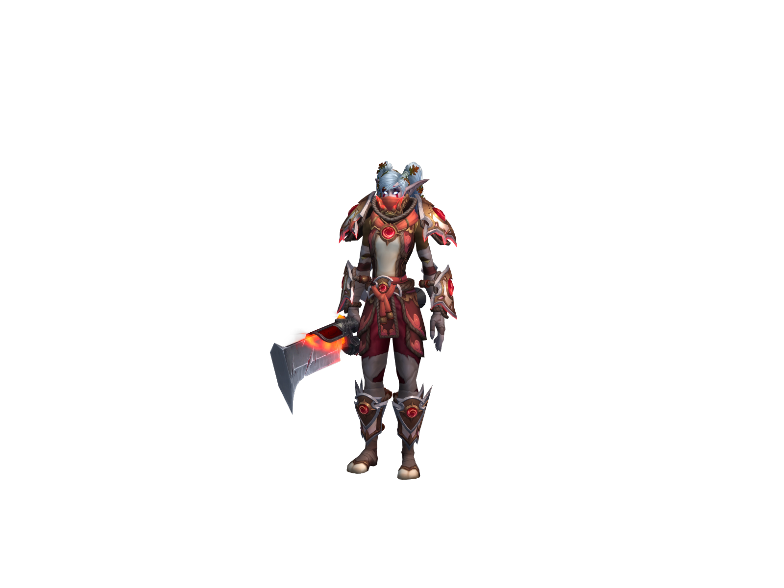Дзеночка 3D character render