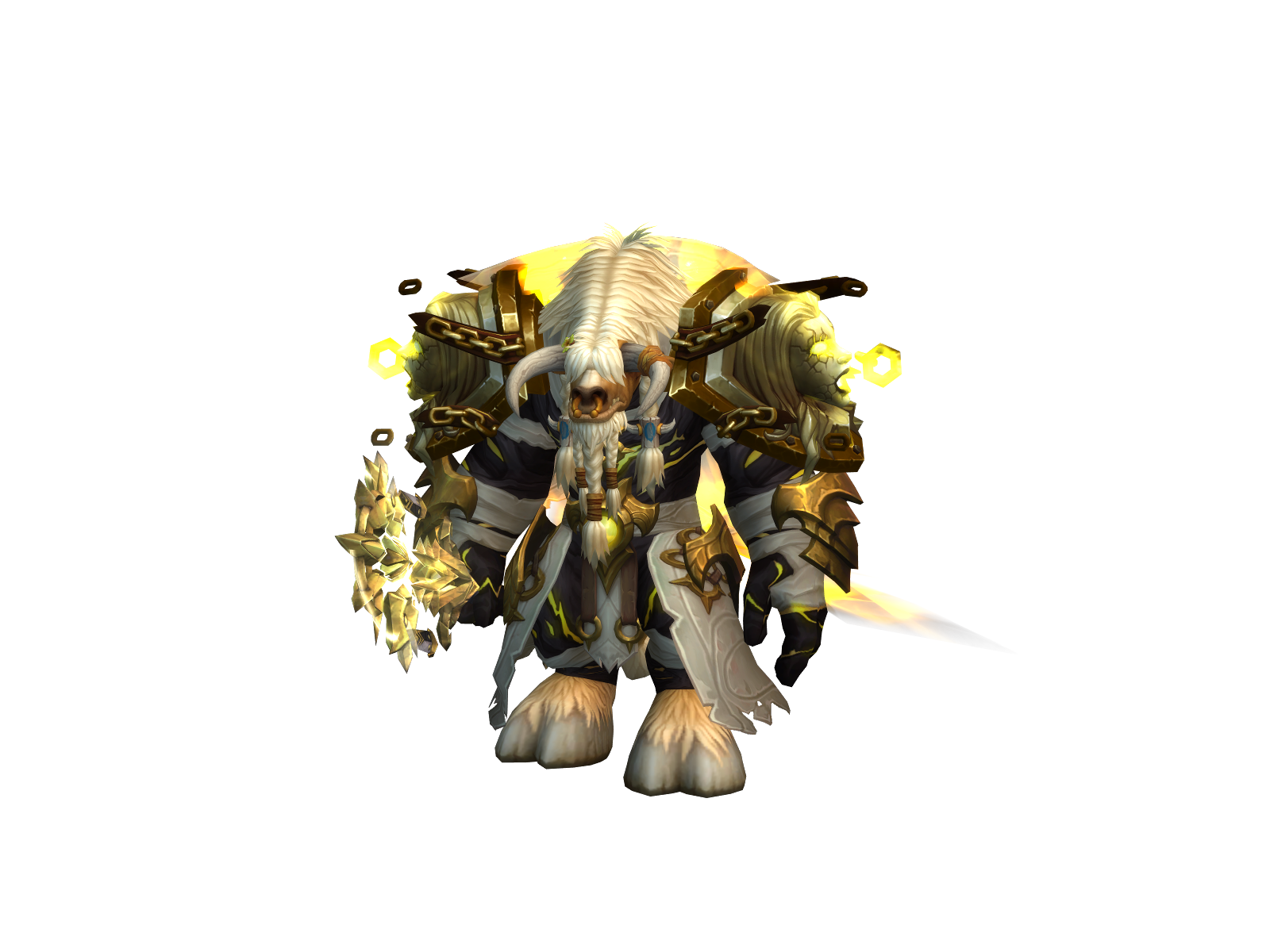 Копытохилит 3D character render