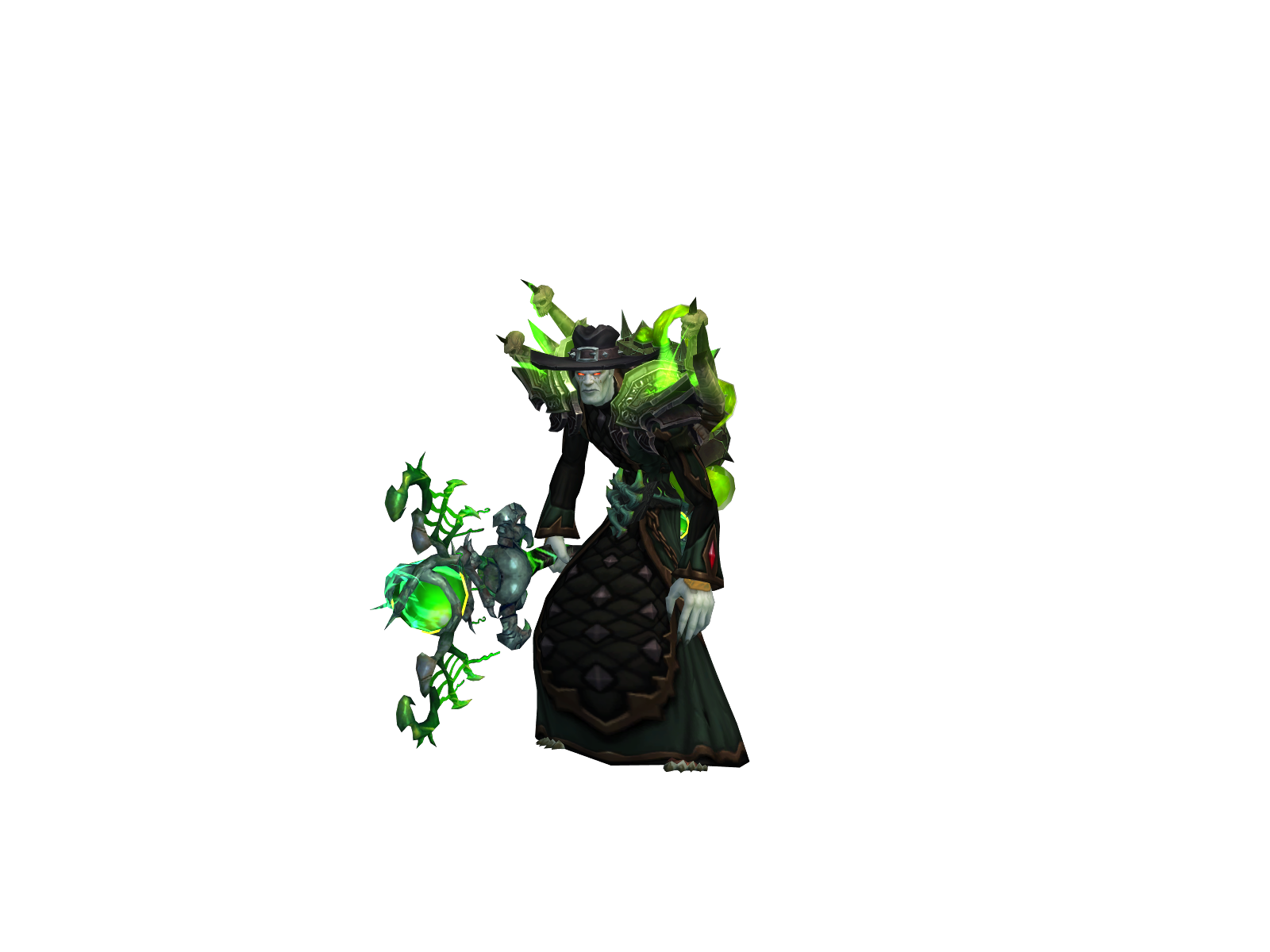 Неббро 3D character render
